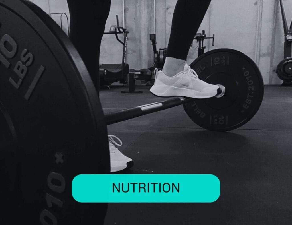 Woman who is ready for a training session, her nutrition is dialed in